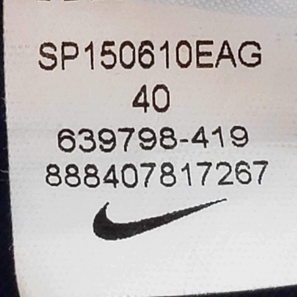 Nike Golf Tech Men’s 40 Dri-Fit 9” Shorts Blue Flat Front Modern Stretch - Picture 7 of 11